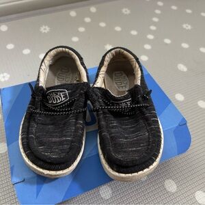 Hey Dude Toddler Black Shoes